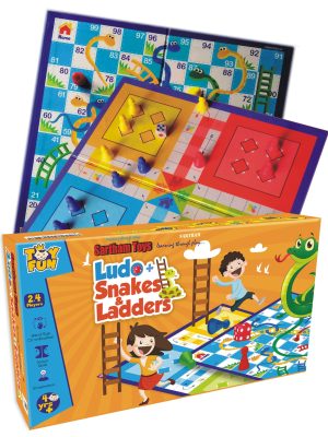 LUDO AND SNAKE AND LADDER BOARD GAME