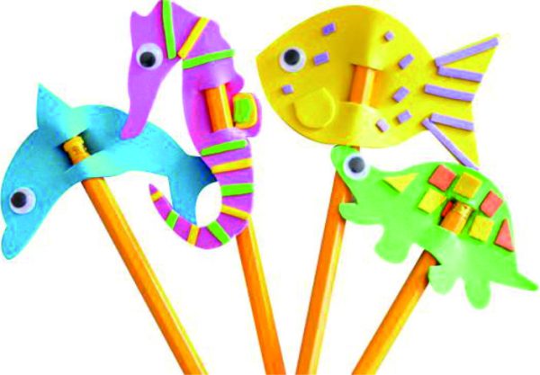 Pencil toppers, Paper Craft