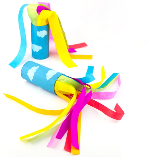 Rainbow Blowers, Paper Craft