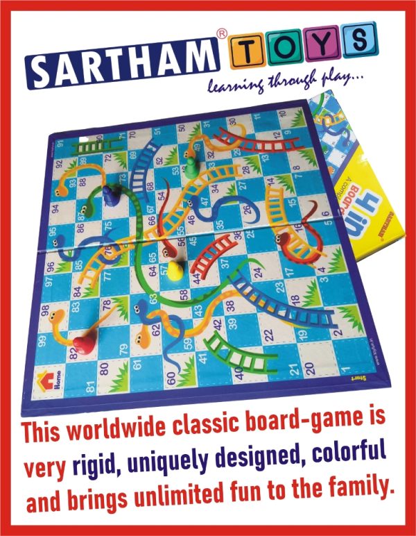 SNAKE AND LADDER BOARD GAME